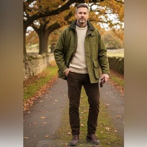 Rydale Derby Tweed Jacket UK Made British Wool Blend Men's Coat 2 Colours